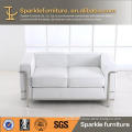 Modern style le corbusier leather sofa lc2, furniture living room